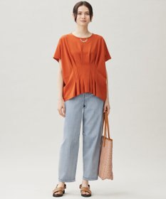 自由区 【カタログ掲載・セットアップ対応・接触冷感・UVカット・吸水速乾・抗菌防臭・洗える】ハイカウントモクロディ トップス