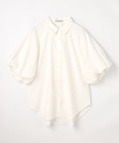 ANY 【接触冷感/UVカット/抗菌防臭/速乾】エニイファンクション パフスリーブブラウス