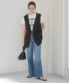 WEGO 【ANGIE VINTAGE】リネンライクベスト