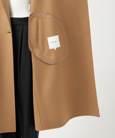 23区 S 【エステータ】ウールリバー ケープ付き コート