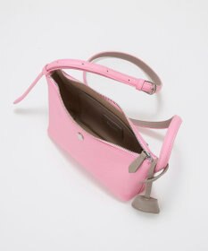 TOPKAPI 【Breath TOPKAPI】DUAL デュアル シュリンクレザー バイカラー ミニ ショルダーバッグ チャーム付き