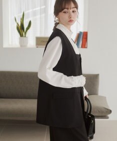 WEGO 【ANGIE VINTAGE】リネンライクベスト