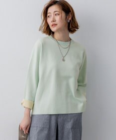 23区 【先行予約】バイカラーダブルフェイス ニット