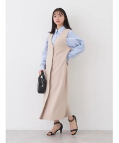 earth music&ecology フロントジップジャンスカ