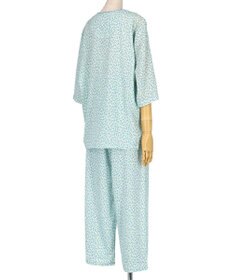 Wing ウイングスリープ パジャマ 7分袖 長ズボン 綿100％ 楊柳素材 夏 レディース EP8026 ウイング／ワコール