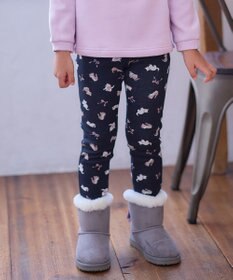 ANY KIDS 7days 裏シャギー 総柄 パンツ