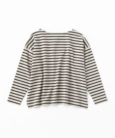 UNFILO 【洗える】ボーダーワイドTシャツ