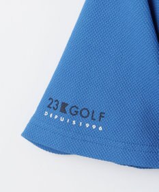 23区GOLF 【MEN】【吸水速乾/UVカット】ハニカムカノコ半袖ポロシャツ