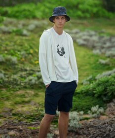 JOSEPH ABBOUD MOUNTAIN 【日本製・アーティストコラボレーション】プレーティング天竺Tシャツ