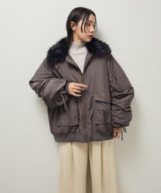 Green Parks ・Ｐｅｔｉｔ　Ｆｌｅｕｒ　ボトルネックリブニット