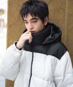 WEGO 【25年秋冬新作/ユニセックス着用ITEM/SMLサイズ展開】2WAYパファーブルゾン