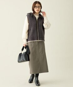 ANY L 【手洗い可】キルトコンビベスト