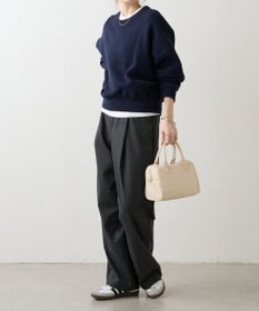 russet 《composition》レザー2WAYミニボストンバッグ(CE-1684)