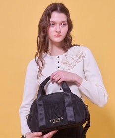 TOCCA 【WEB＆一部店舗限定】【一部カラー撥水】AMIRARE NYLON BOSTON M ボストンバッグ