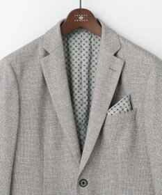 JOSEPH ABBOUD 【キングサイズ・ストレッチ/伸縮回復性】フランネルジャージージャケット