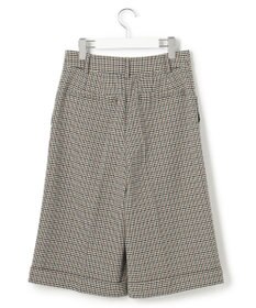 23区 ライトツイード チェック ハーフパンツ