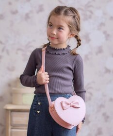 ANY KIDS ハート型 ショルダーバッグ