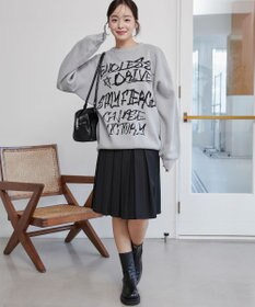 WEGO グラフィックニットBIGプルオーバー