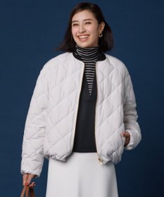 UNFILO 【TAION×UNFILO】キルティングダウン ショート丈ブルゾン