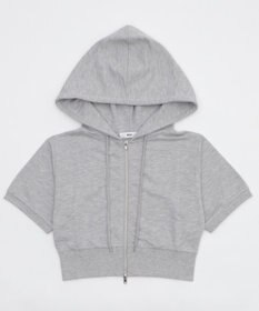 WEGO 半袖ショートパーカー