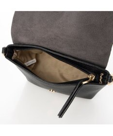 UNBILLION カシュカシュ cachecache / ミニショルダー付きソフトレザー調ミニトートバッグ