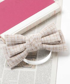 WEGO L柄リボンバレッタ