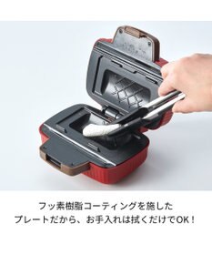 YAMATO テーブル＆キッチン 【レコルト】プレスサンドメーカーミニ  ホワイト  RPS-3(W)