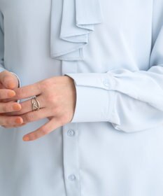 earth music&ecology 2WAYボウタイブラウス