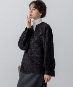 洗える】シアーカットジャカード ブラウス / 23区 | ファッション通販