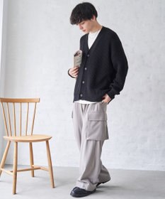 WEGO オーバーフィットカーディガン
