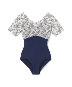 Chacott ハーフスリーブレオタード