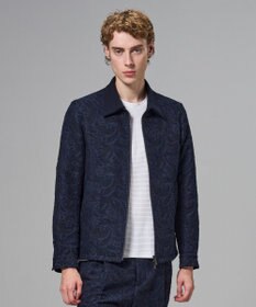 JOSEPH HOMME 【新柄】エスニカルスラブジャガード　ジップアップブルゾン