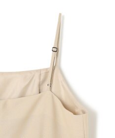 NAVE 【Nave・セットアップ可】ウールポリエステルツイルキャミドレス