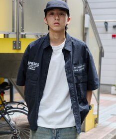 WEGO 【ユニセックス着用ITEM】ミリタリーハーフスリーブシャツ