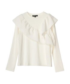 Green Parks ・ＳＵＧＡＲ　ＳＰＯＯＮ　アシンメトリーフリルロンＴＥＥ