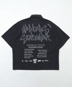 WEGO 【ユニセックス着用ITEM】ミリタリーハーフスリーブシャツ