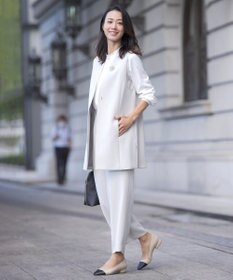 J.PRESS LADIES 【WEB限定カラーあり・撥水加工】キャップ パンプス