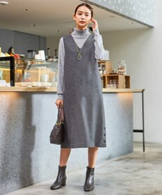 J.PRESS LADIES L 【洗える】PRINCE タートルネック ニット