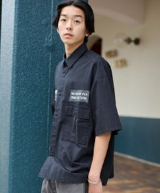 WEGO 【ユニセックス着用ITEM】ミリタリーハーフスリーブシャツ