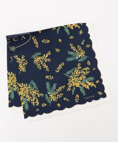 TOCCA HAPPY YELLOW FLOWER HANDKERCHIEF ハンカチ