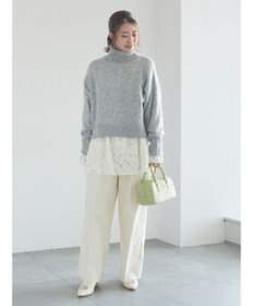 Te chichi 【宮本茉由着用】コーデュロイワイドパンツ