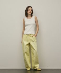 GRACE CONTINENTAL リブニットタンクトップ