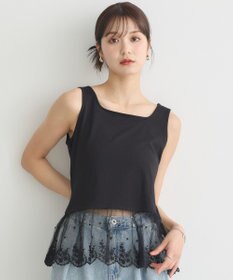 earth music&ecology チュールレースヘムインナー