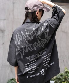 WEGO 【ユニセックス着用ITEM】ミリタリーハーフスリーブシャツ