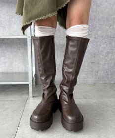 WEGO プレーンロングブーツ