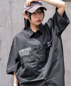 WEGO 【ユニセックス着用ITEM】ミリタリーハーフスリーブシャツ