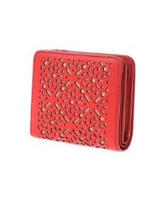 genten ダイヤカットワーク　二つ折り財布