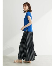 Green Parks ・Ｐｅｔｉｔ　Ｆｌｅｕｒ　フレンチスリーブリブニット