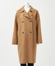 23区 S 【エステータ】ウールリバー ケープ付き コート