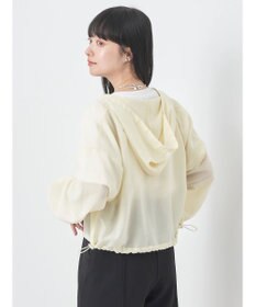 earth music&ecology シアーフードブルゾン